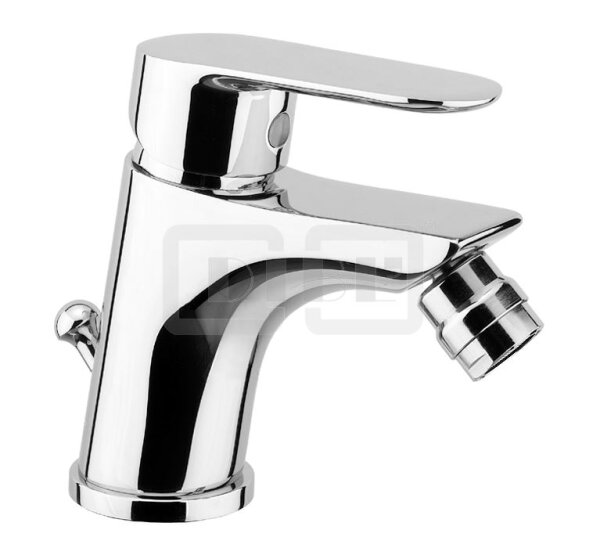 DIBLgeo "Edition 2" Einhebel-Bidetbatterie, mit Zugstangenbohrung und Ablaufgarnitur 1¼"