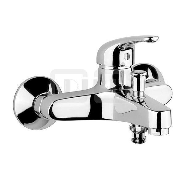 DIBLobjekt Einhebel-Wannenbatterie zur Aufputzmontage, ohne Brausezubehör