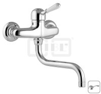 DIBLporcelain Einhebel-Spültisch-Wandbatterie, mit...