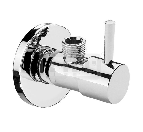 DIBLfix Rundes Design-Eckregulierventil ½" Außengewinde x ⅜" Außengewinde