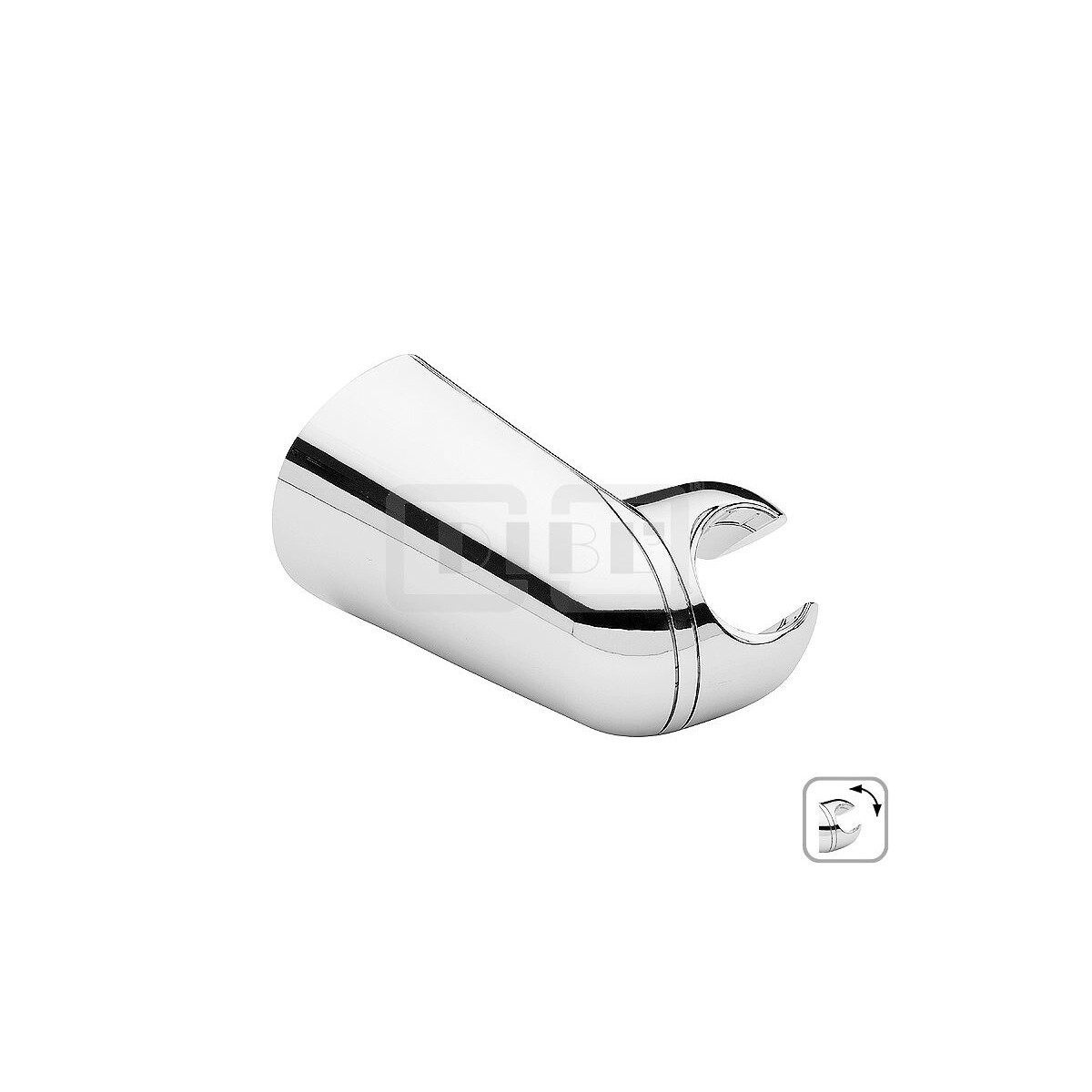 DIBLfit Kunststoff-Wandbrausehalter mit verstellbarer...