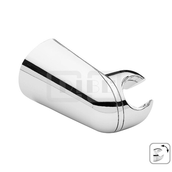 DIBLfit Kunststoff-Wandbrausehalter mit verstellbarer Handbrauseaufnahme