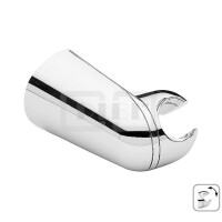 DIBLfit Kunststoff-Wandbrausehalter mit verstellbarer Handbrauseaufnahme