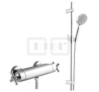 DIBLextra Thermostat-Brausebatterie zur Aufputzmontage,...