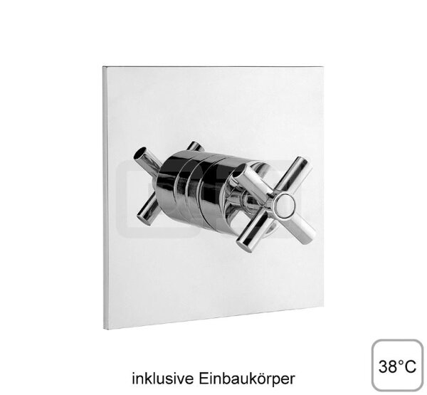 DIBLextra Thermostat-Zentralbatterie ½" zur Unterputzmontage, ohne Mengenregulierung