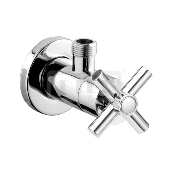 DIBLfix Rundes Design-Eckregulierventil ½" Außengewinde x ⅜" Außengewinde