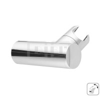 DIBLfit Kunststoff-Wandbrausehalter mit verstellbarer Handbrauseaufnahme