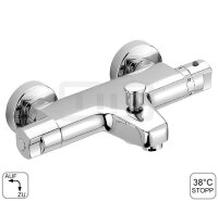 DIBLtherm Thermostat-Wannenbatterie zur Aufputzmontage,...