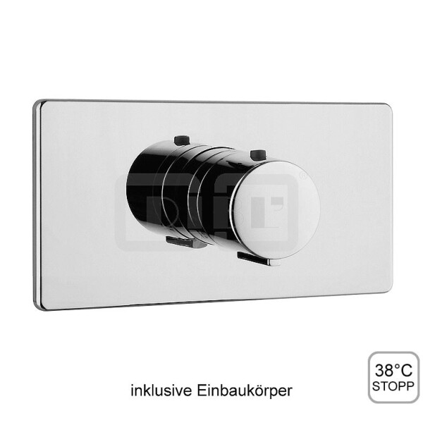 DIBLtherm eco Thermostat-Zentralbatterie ½" zur Unterputzmontage, ohne Mengenregulierung
