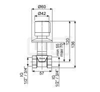 DIBLtherm eco Unterputzventil (Rohbauset und Fertigset),...