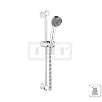 DIBLfit Projekt-Brausegarnitur mit rundem Brauserohr Ø 22 mm x 628 mm