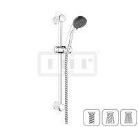 DIBLfit Brausegarnitur mit rundem Brauserohr Ø 22...