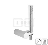 DIBLfit Brauseset mit runder Stabhandbrause, rundem...