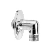 DIBLfit Messing-Unterputz-Wandanschlussbogen ½" AG x ½" AG