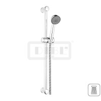 DIBLfit Projekt-Brausegarnitur mit rundem Brauserohr Ø 22 mm x 964 mm