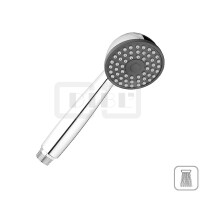 DIBLfit Kunststoff-Einstrahl-Antikalk-Handbrause