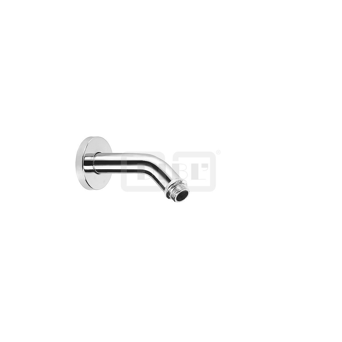DIBLfit Massiver 45°-Messing-Wandanschlussarm, Ausladung