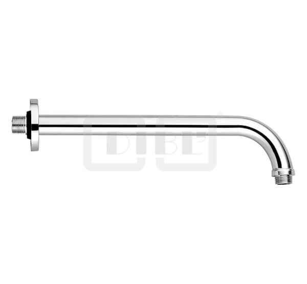 DIBLfit Massiver 90°-Messing-Wandanschlussarm, Ausladung 400 mm