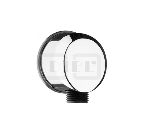 DIBLfit Montagefreundlicher Unterputz-Wandanschlussbogen ½" AG x ½" AG, mit einzelnem Kunststoff-Gehäuse