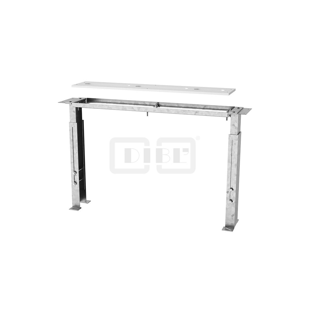 DIBLfix Universal-Montagegestell auf selbsttragenden Standf&