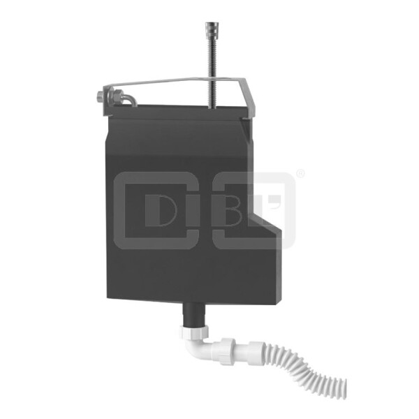 DIBLfix Universal-Schlauchbrausebox zur Wannenrandmontage