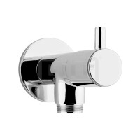 DIBLfit Messing-Kaltwasser-Wandventil ½" Außengewinde x ½" Außengewinde