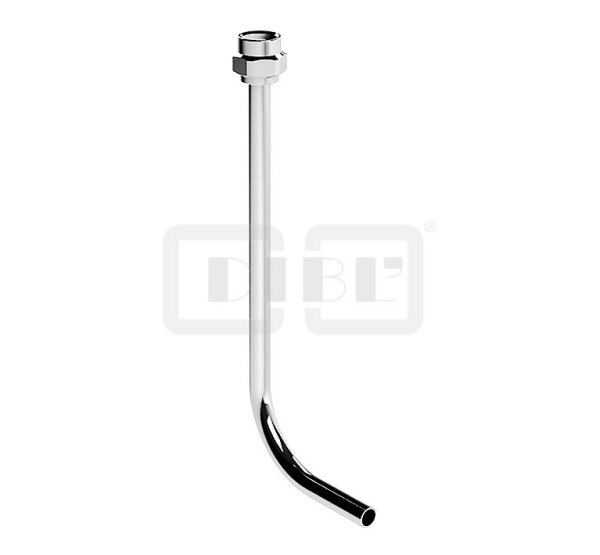 DIBLfix Unterspülrohr ⅜" Innengewinde x Quetschverschraubung Ø 10 mm passend zu Spülthekenbatterien