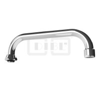 DIBLfix Messingrohr-Auslauf, U-Form, konisch dichtend,...