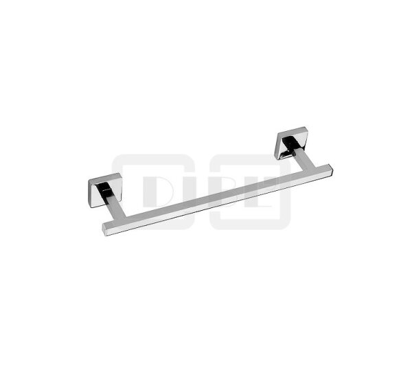 DIBLaccessoires Eckiger Messing-Badewannen-Haltegriff 300 mm