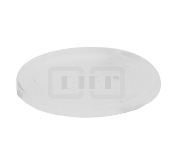 DIBLaccessoires Ersatz-Seifenschale aus mattiertem Kristallglas
