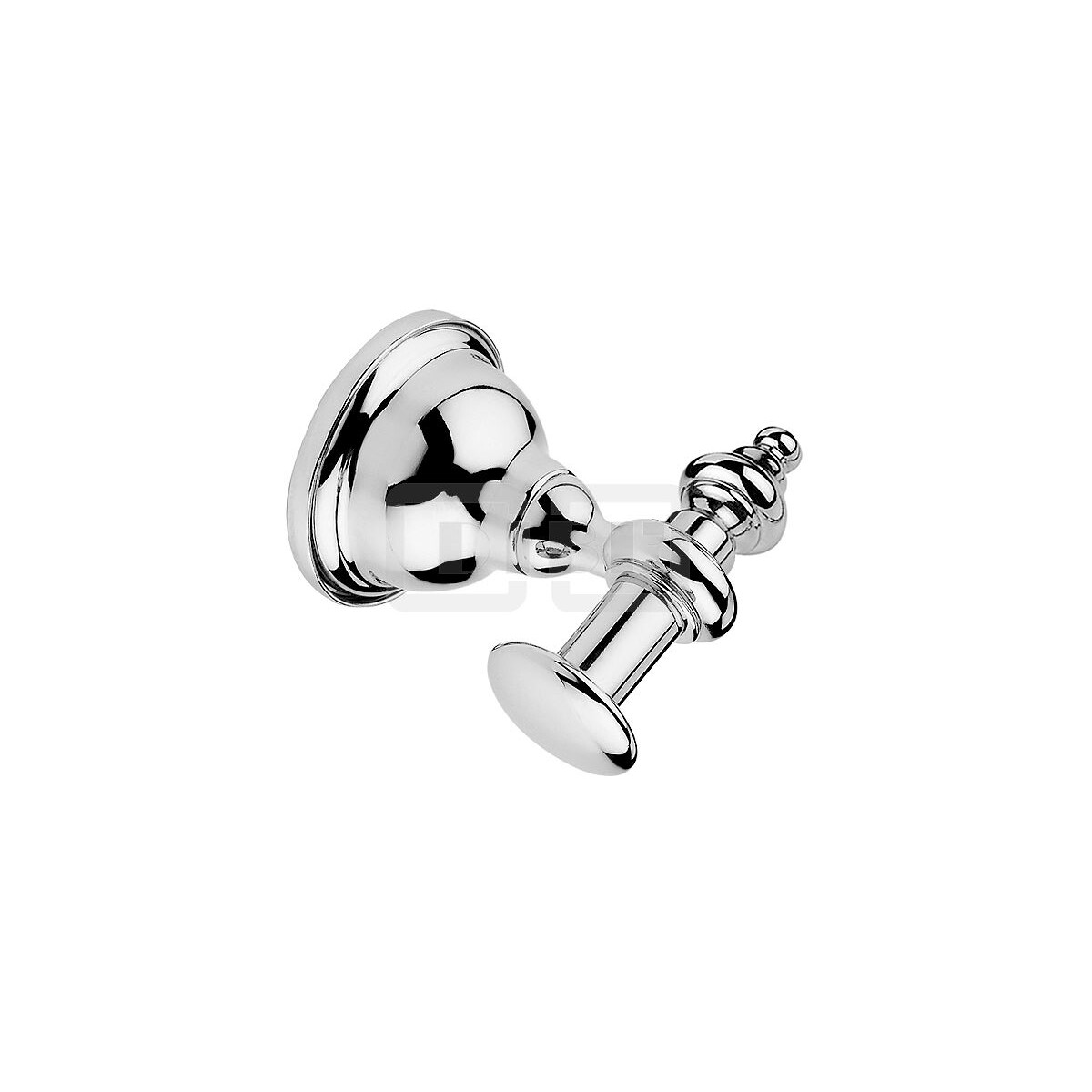 DIBLaccessoires Retro-Messing-Einzel-Handtuchhaken