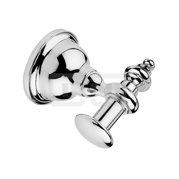 DIBLaccessoires Retro-Messing-Einzel-Handtuchhaken