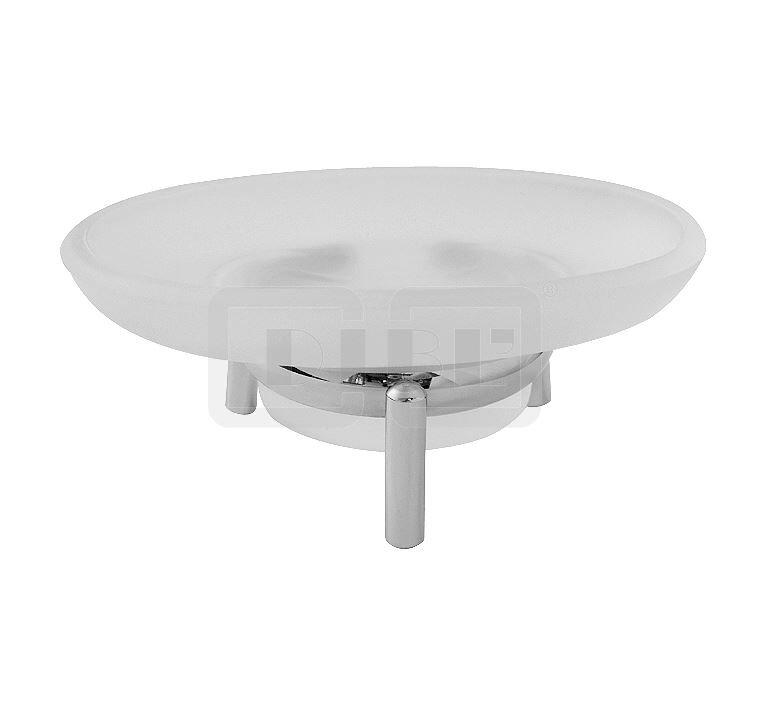DIBLaccessoires Retro-Messing-Stand-Seifenhalter, mit...