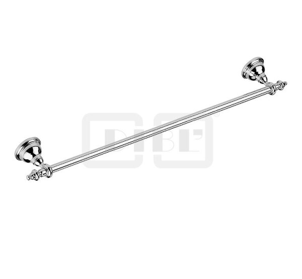 DIBLaccessoires Retro-Messing-Badetuchhalter 800 mm