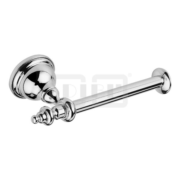 DIBLaccessoires Retro-Messing-Toilettenpapierhalter ohne Deckel
