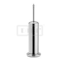 DIBLaccessoires Retro-Messing-Stand-Toilettenbürstengarnitur