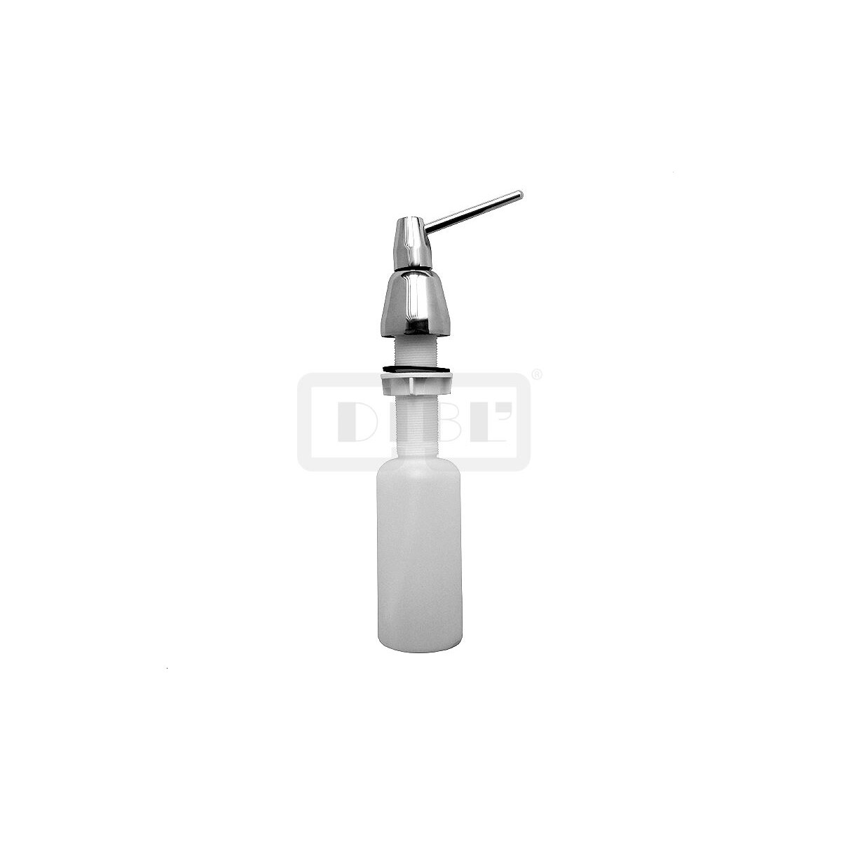 DIBLaccessoires Messing-Einbau-Flüssigseifenspender