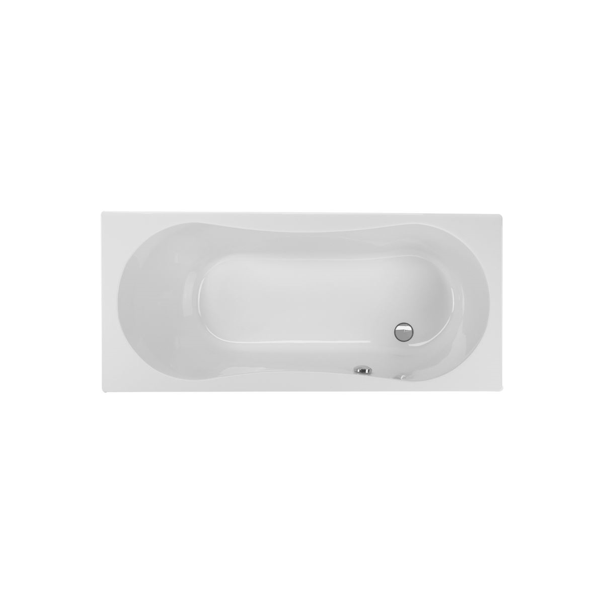Rechteckwanne Dominika, 170 x 75 x 43,5 cm,...