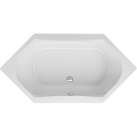 6-Eckwanne Ina, 200 x 100 x 40,5 cm, weiß