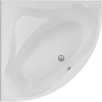 Eckwanne Glamour, 150 x 150 x 46,5 cm, weiß