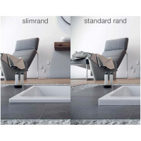 Rechteckwanne Malibu Plus Slim, 170 x 80 x 46,5 cm, weiß