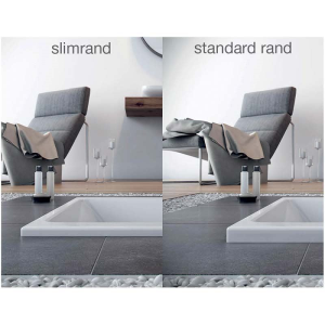 Rechteckwanne Malibu Eco Slim, 190 x 90 x 46,5 cm, weiß