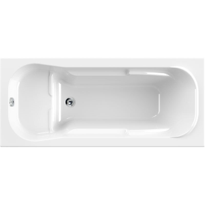 Sitzbadewanne Sava S, 160 x 70 x 41 cm, weiß
