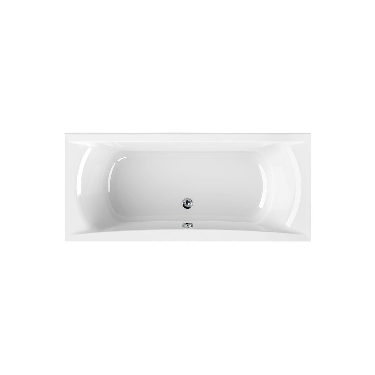 Rechteckbadewanne Trenntsee, 190 x 90 x  box