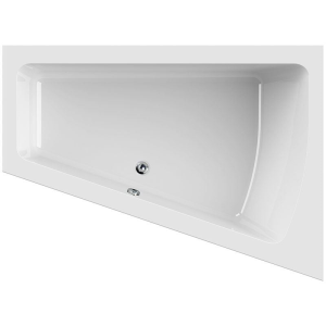 Raumsparwanne Malibu Comfort, 180 x 135 x 45 cm, weiß  Ausführung rechts