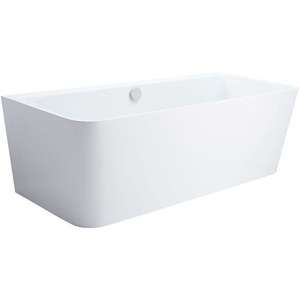 Vorwandwanne Tiber Fine V, 180 x 80 x 60 cm, weiß  mit festintegrierter Schürze