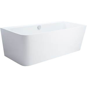 Vorwandwanne Tiber Fine V, 180 x 80 x 60 cm, weiß  mit festintegrierter Schürze