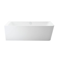 Vorwandwanne Tiber Fine VL, 180 x 80 x 60 cm, weiß Version links mit festintegrierter Schürze