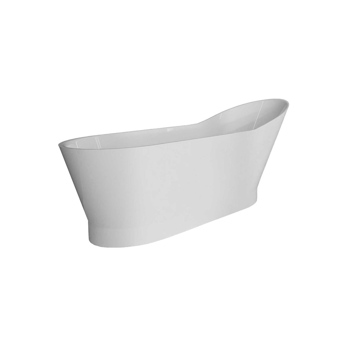 Freistehende Badewanne Ovalwanne Golem Classic, 172 x 70 x 7