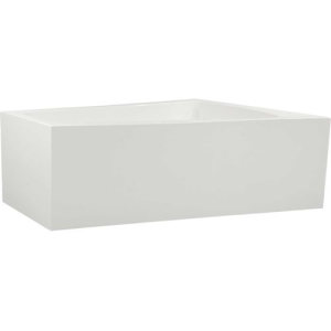 Raumsparwanne Malibu Comfort, 180 x 135 x 60 cm, weiß  Ausführung rechts mit fugenloser Schürze